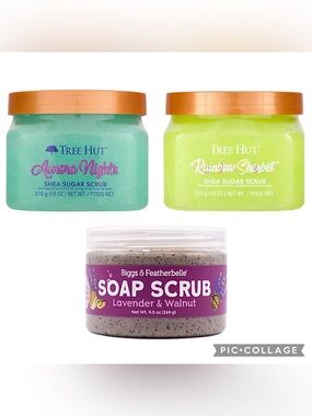 (3) Body Scrubs